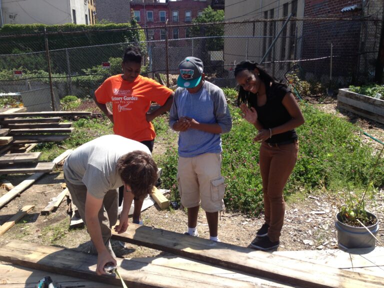 Across Generations: Green Teens Help with Seniors’ Home Planters