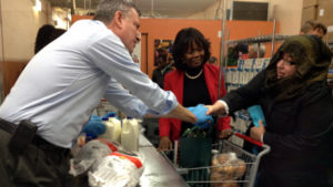 De Blasio’s focus on hunger in Brooklyn
