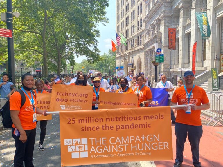TCAH Walks in NYC’s Hometown Heroes Parade